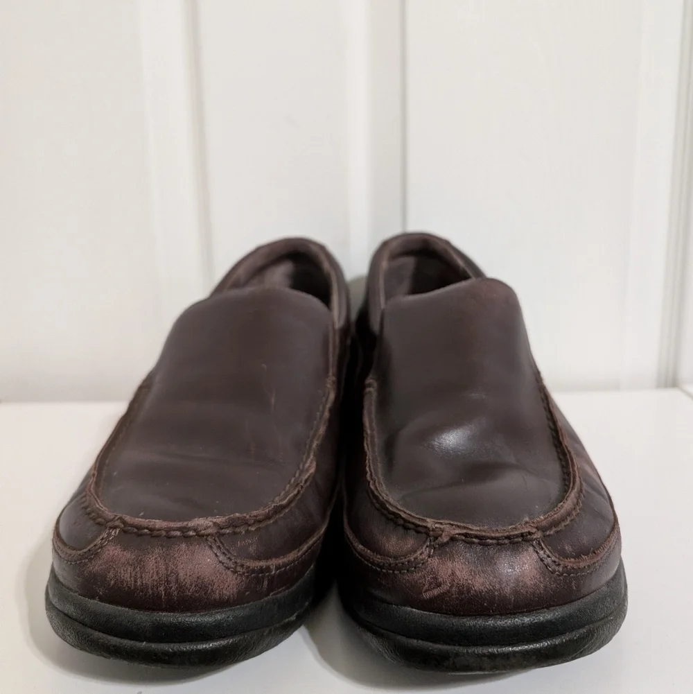Dansko Wayne Mens Shoes Size EU 47 US 13.5-14 Brown Leather Comfort